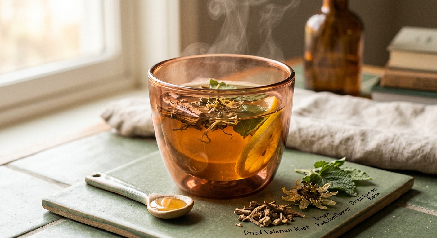 Deep Rest Herbal Tea: A Calming Blend for Better Sleep