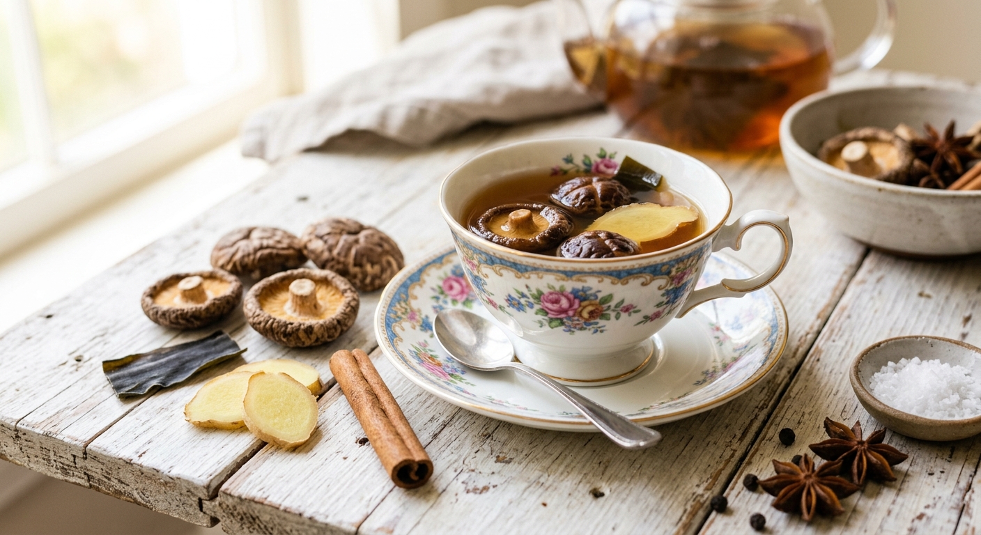 Shiitake Mushroom Tea: The Ancient Immunity Elixir You Should Be Brewing