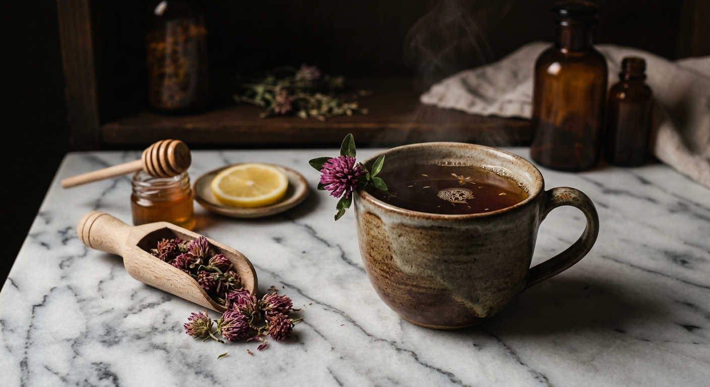 Red Clover Tea: The Floral Herbal Ally for Women's Hormonal Balance