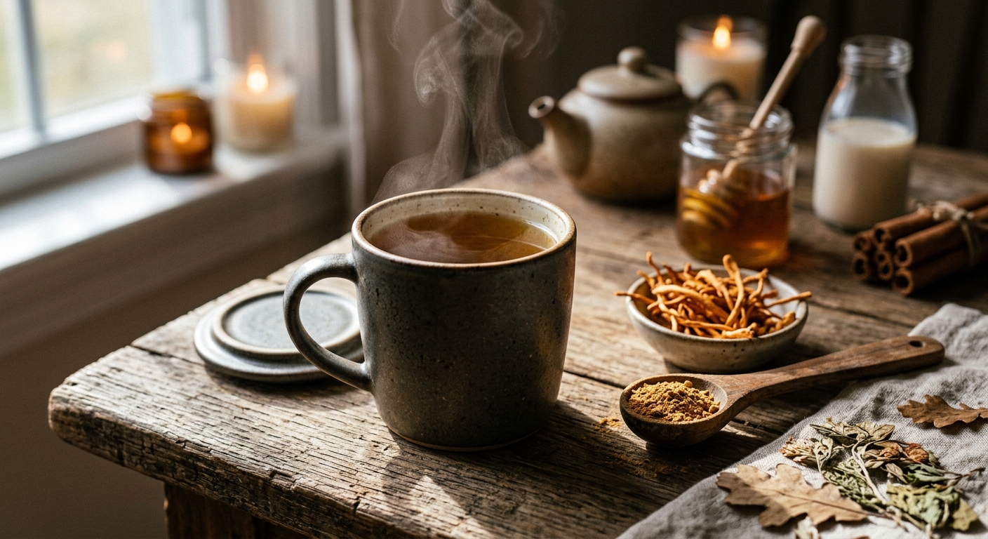 Cordyceps Mushroom Tea: The Ancient Adaptogen for Energy, Stamina, and Stress Relief