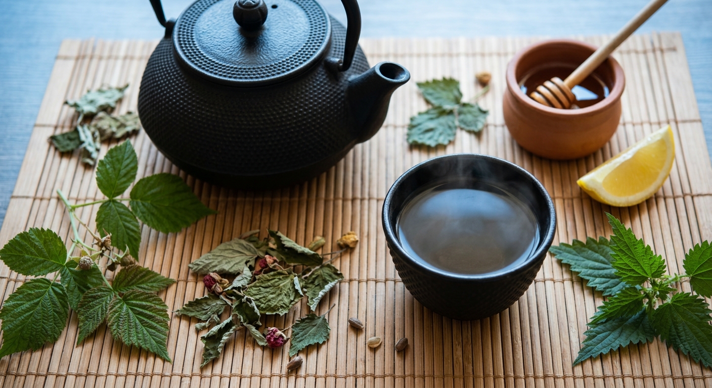 Raspberry and Nettle Pregnancy Tea: A Nourishing Herbal Blend for Every Trimester
