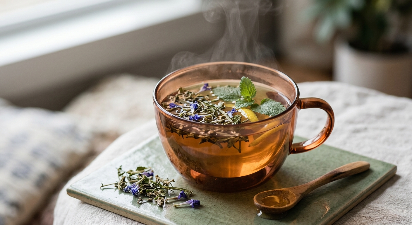 Skullcap Tea: The Forgotten Nervine for Deep Calm and Restful Sleep