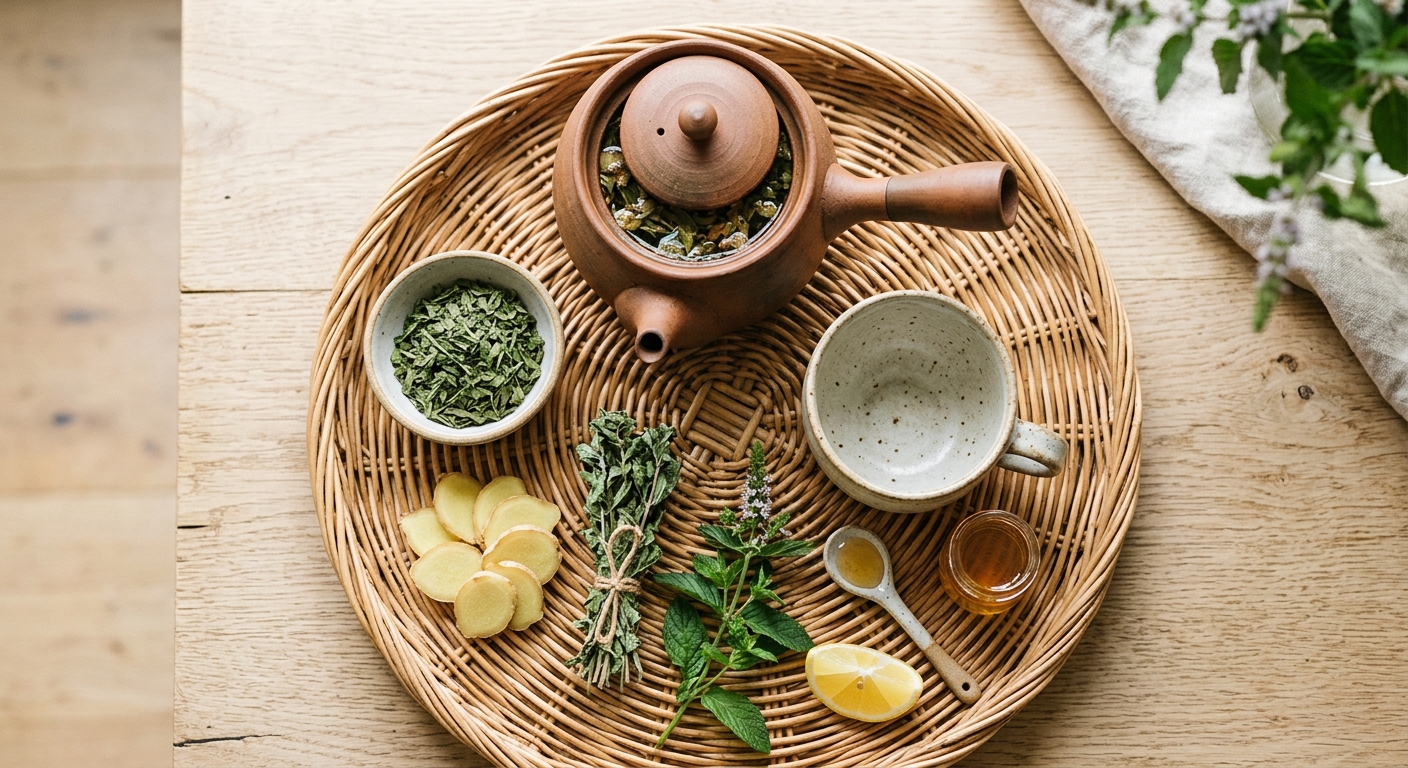 Peppermint and Ginger Blend Tea: The Ultimate Digestive Remedy in Every Sip