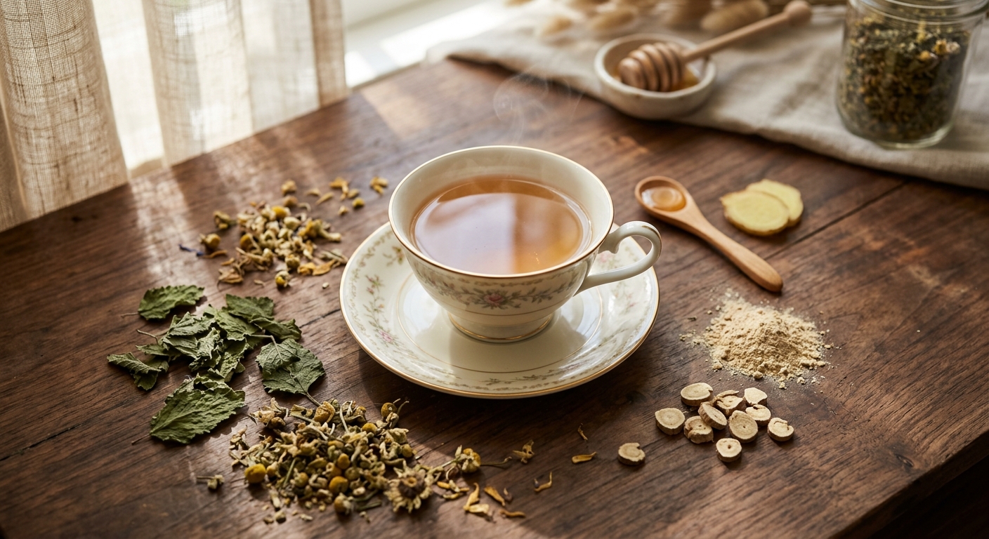 Financial Stress Herbal Tea: A Calming Blend to Ease Money Worries Naturally