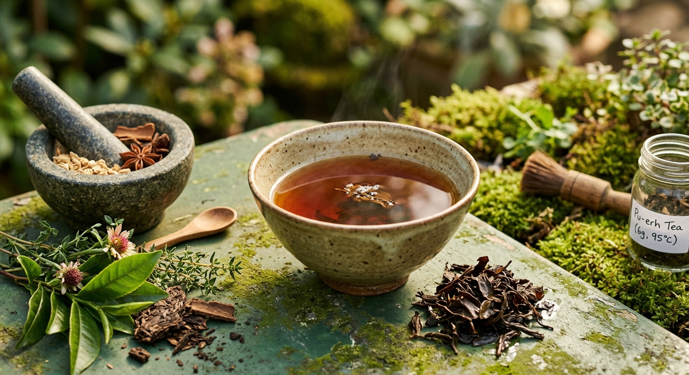 Pu-erh Tea: The Ancient Fermented Tea That Sharpens Focus and Supports Digestion