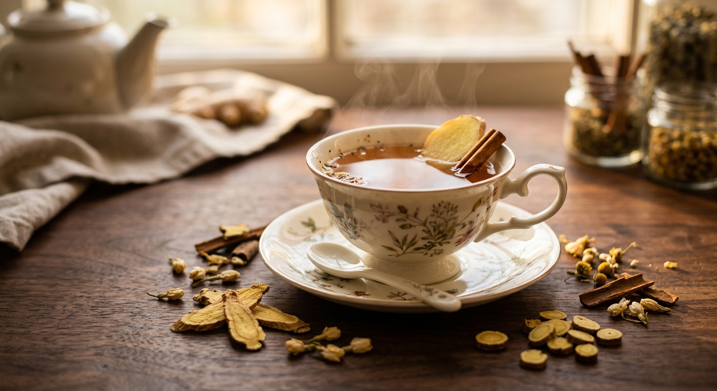 Ginseng and Licorice Root Blend Tea: The Ancient Adaptogen Duo for Stress Relief