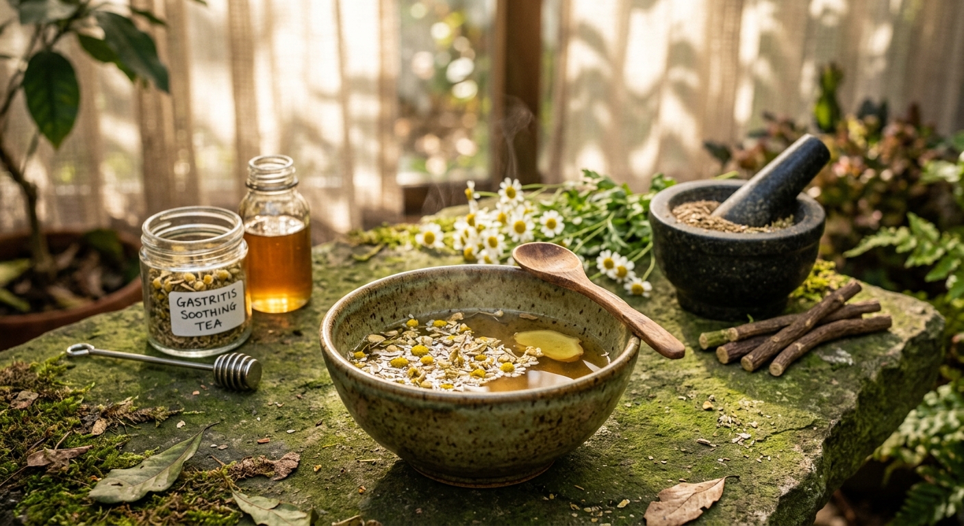 Gastritis Soothing Tea: A Gentle Herbal Blend to Calm Stomach Inflammation