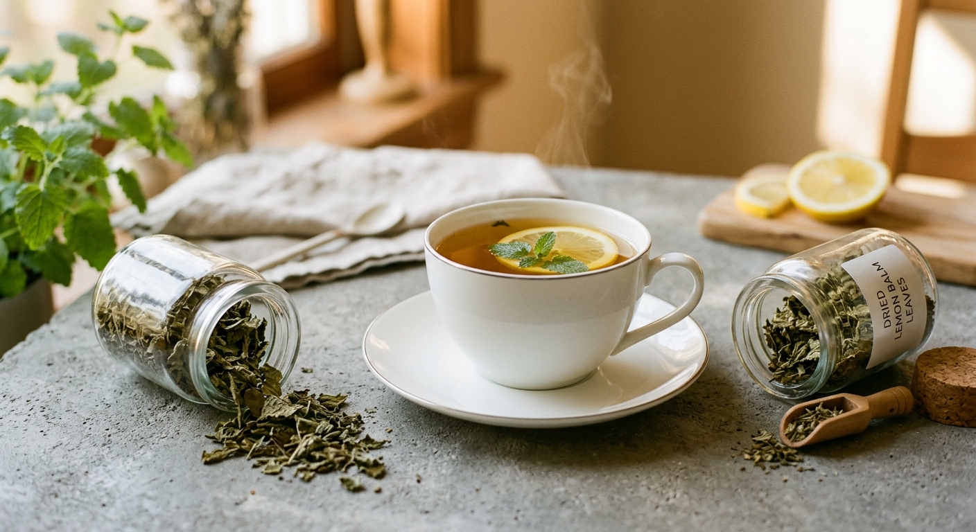 Lemon Balm Tea: The Calming Herb That Melts Away Stress and Invites Deep Sleep