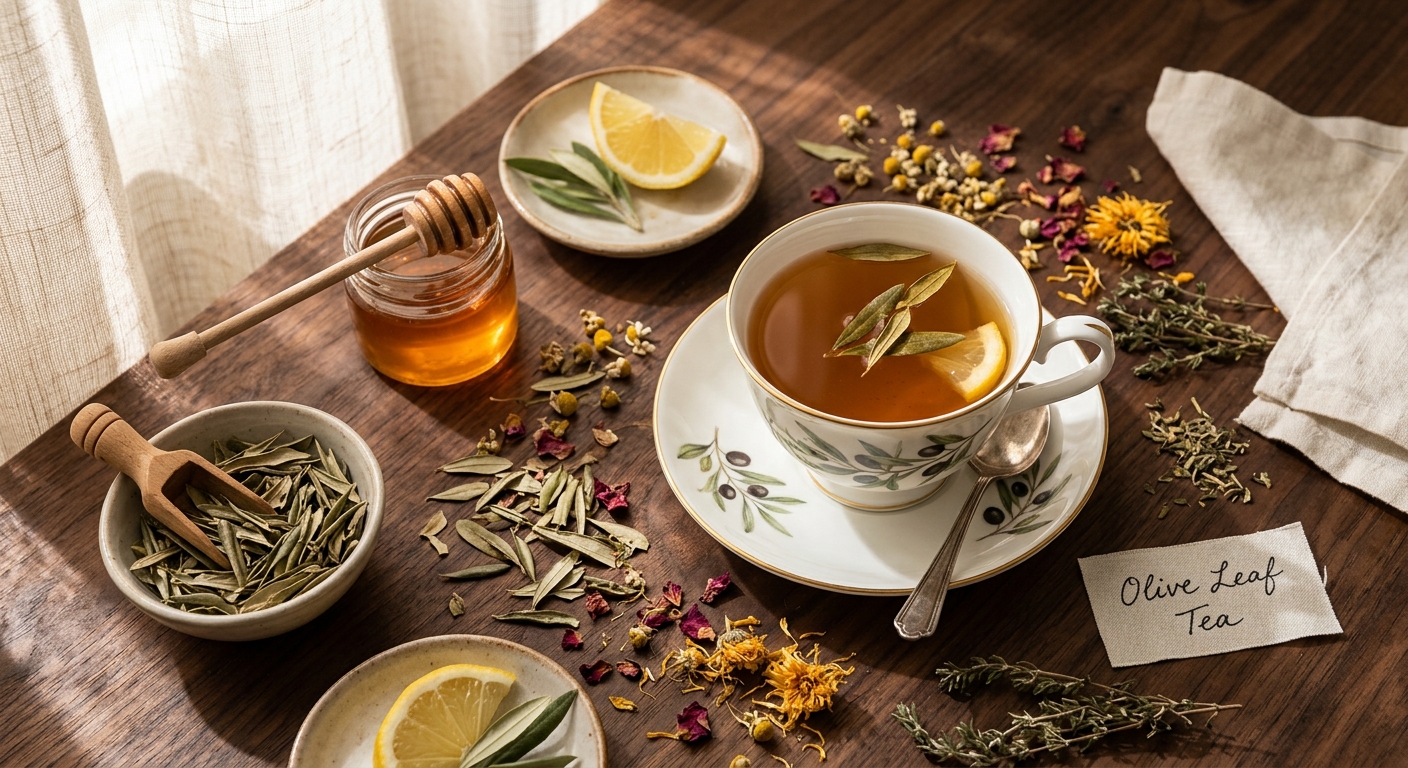 Olive Leaf Tea: The Ancient Mediterranean Remedy for Immunity and Vitality
