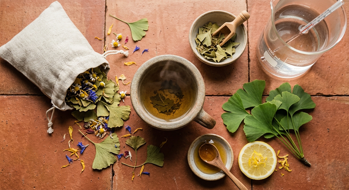 Ginkgo Biloba Tea: The Ancient Tree Leaf That Sharpens Focus and Supports Brain Health