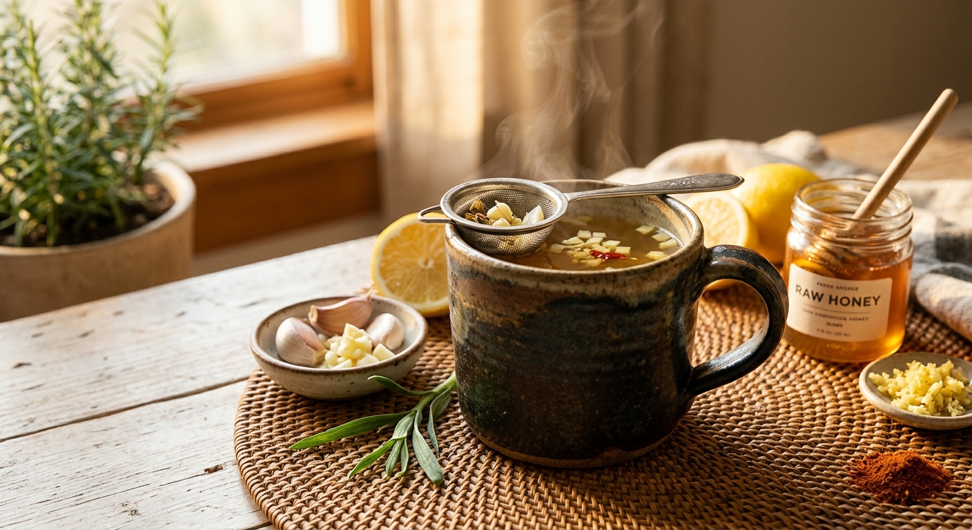 Garlic Tea: The Pungent Immune Powerhouse You Should Be Brewing