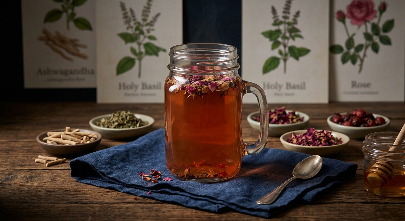 Cortisol Balance Women's Tea: A Hormone-Supporting Herbal Blend for Stress Relief