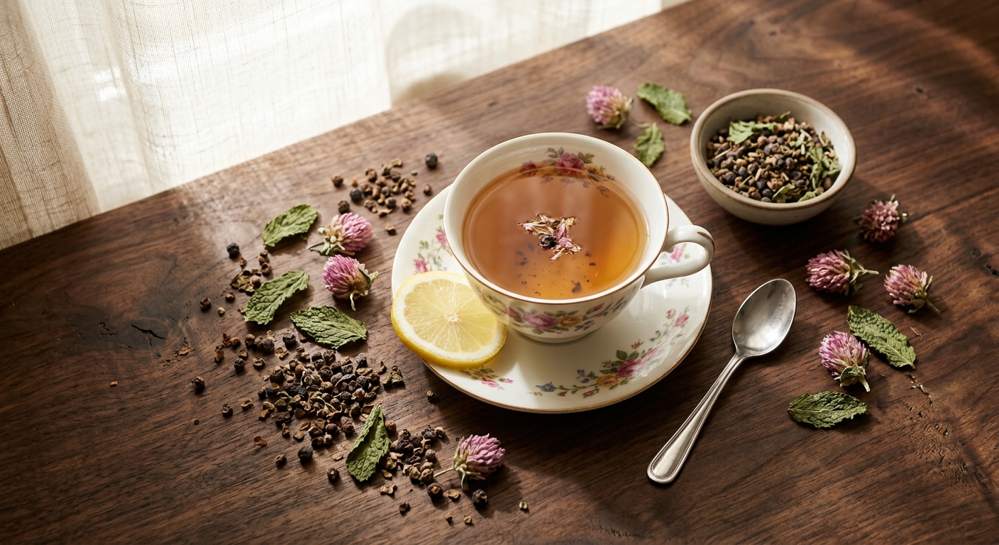 Ovarian Cyst Tea: The Best Herbs to Support Hormonal Balance and Ovarian Health