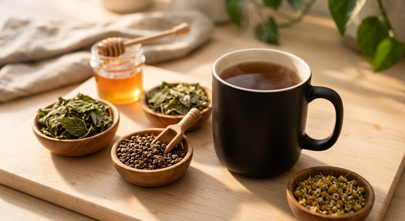 Luteal Phase Tea: The Herbal Blend to Soothe PMS, Ease Bloating, and Support Hormonal Balance