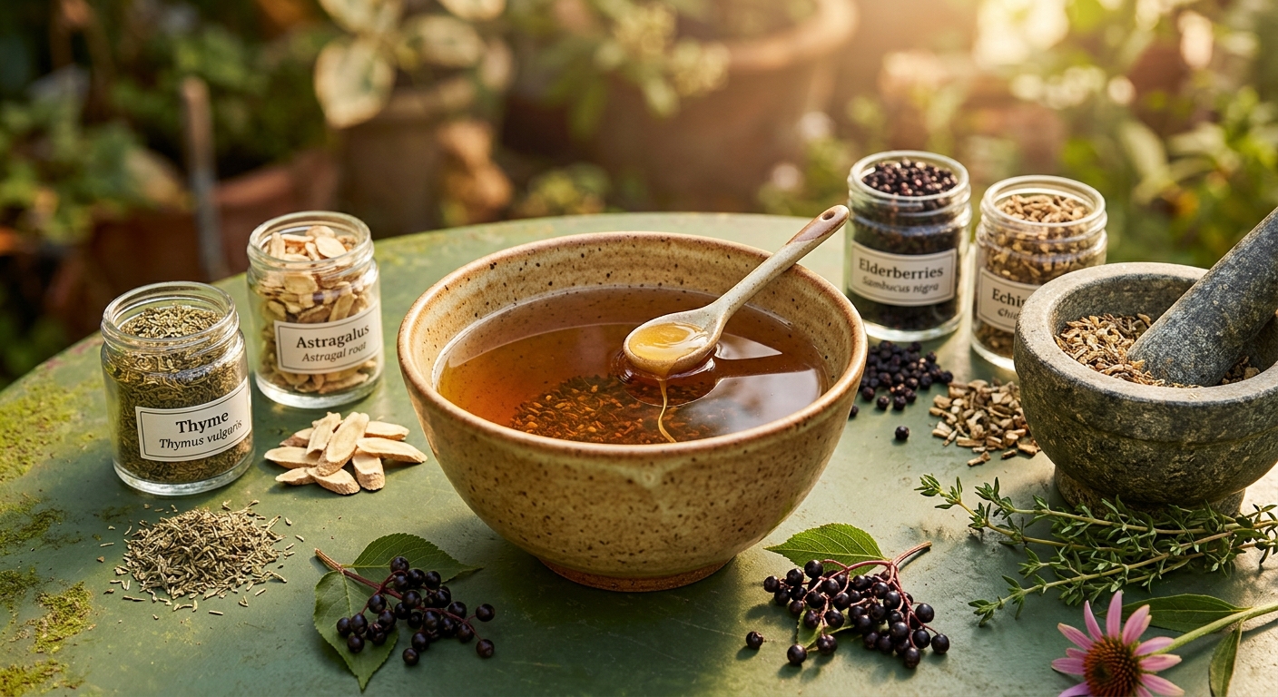 Thymus Gland Support Tea: The Ancient Herb Blend That Nourishes Your Immune Command Center