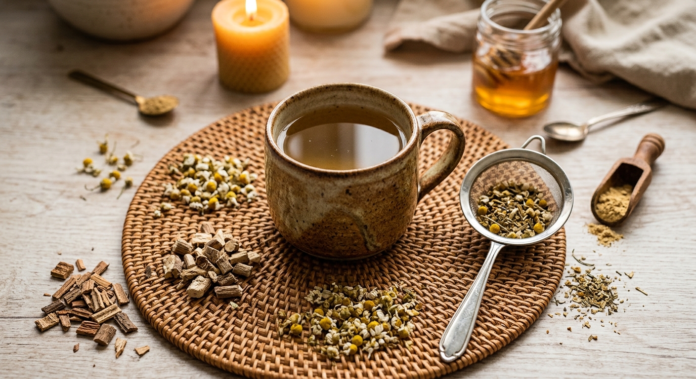 Crohn's Disease Support Tea: A Soothing Herbal Blend for Gut Inflammation