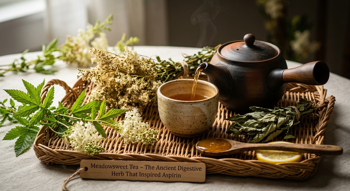 Meadowsweet Tea: The Ancient Digestive Herb That Inspired Aspirin