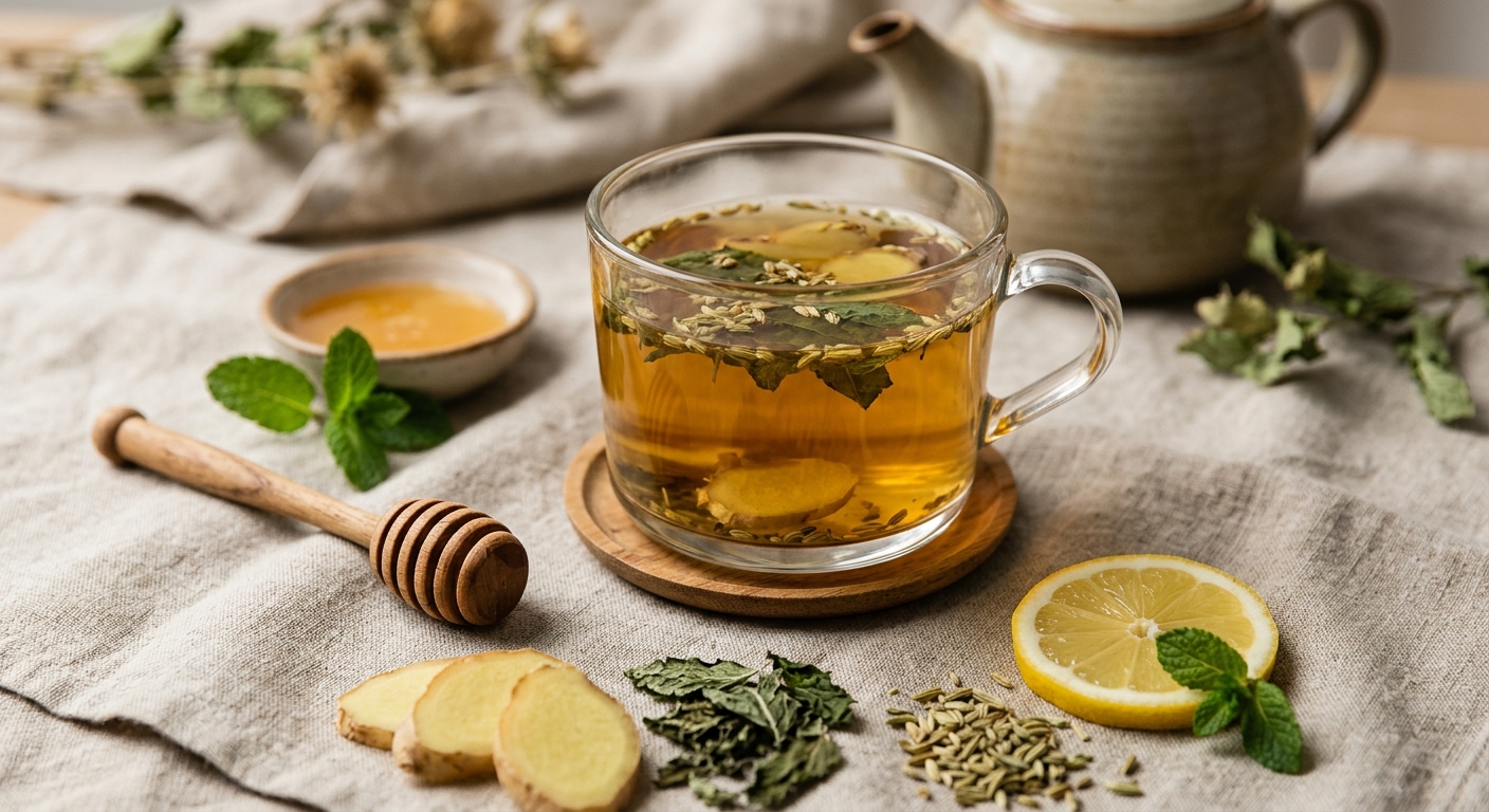 Hangover Stomach Tea: The Herbal Blend to Calm Nausea, Bloating, and Morning-After Misery