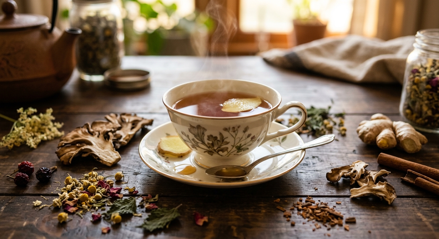 Maitake Mushroom Tea: The Ancient Adaptogen That Helps Your Body Handle Stress
