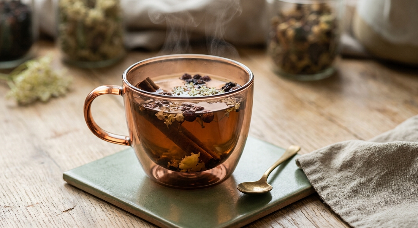 Elderberry and Elderflower Tea: The Antiviral Brew Backed by Centuries of Tradition