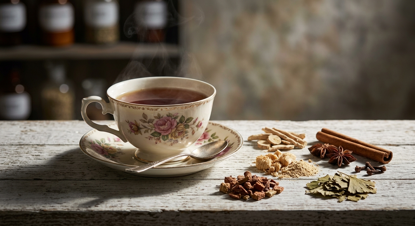 Executive Stress and Focus Tea: The Herbal Blend for Calm Clarity Under Pressure