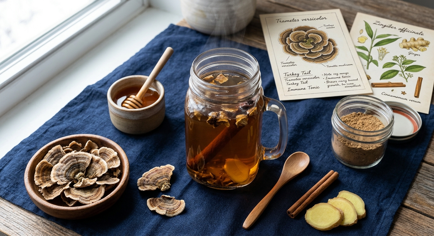 Turkey Tail Mushroom Tea: The Ancient Immune Tonic Worth Brewing Every Day