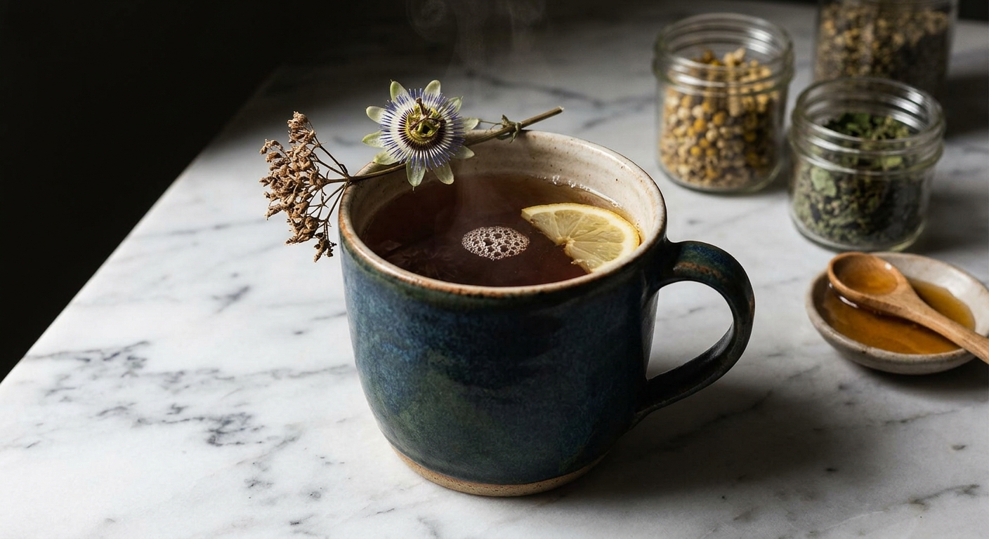 Herbal Tea for Light Sleepers: A Calming Blend to Help You Sleep Deeper and Wake Less