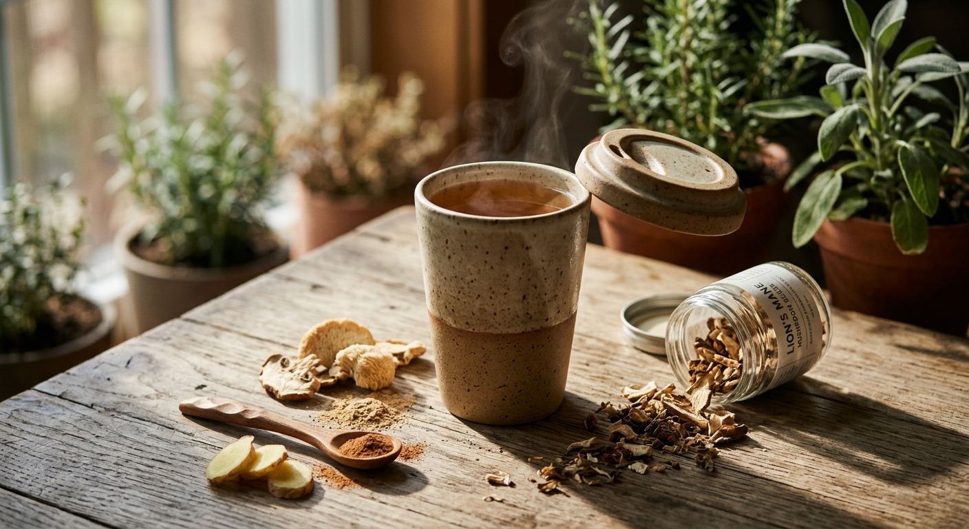 Lion's Mane Focus Tea: Brew the Mushroom That Sharpens Your Mind