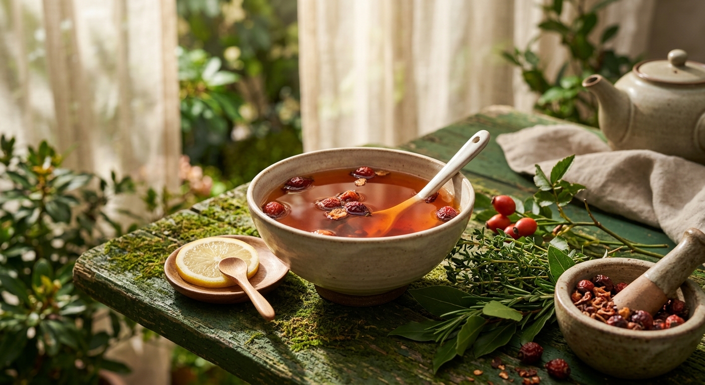 Rosehip Tea: The Wild Berry Brew Packed with Vitamin C and Immune Power
