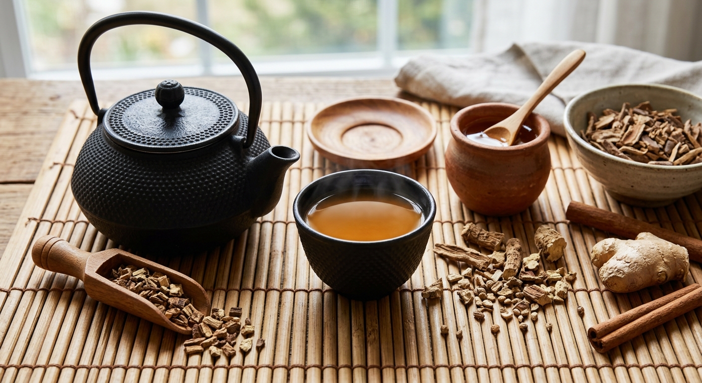 Eleuthero Tea: The Adaptogen Root That Helps Your Body Handle Stress