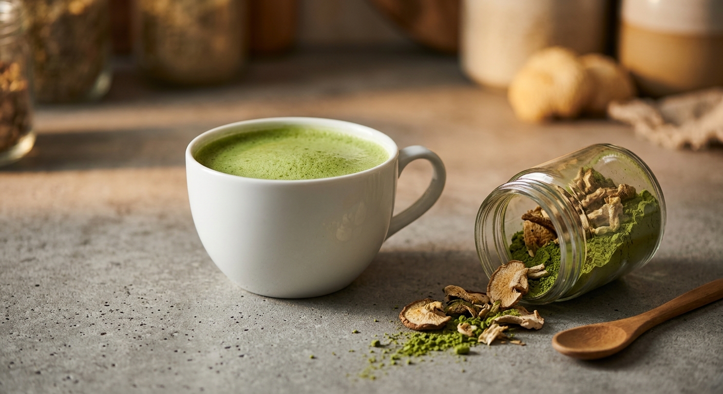 Matcha and Lion's Mane Blend Tea: The Ultimate Focus-Boosting Brew