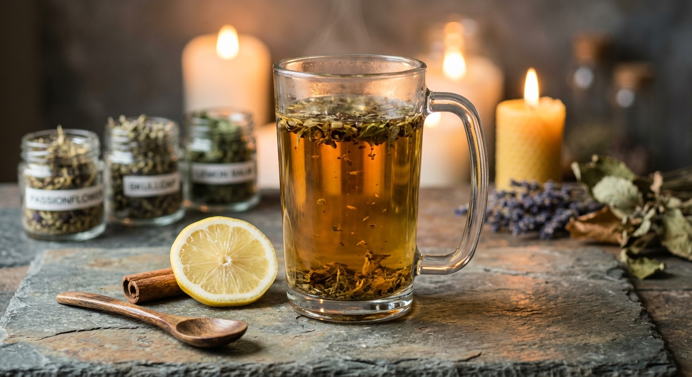 Nervine Tonic Tea: The Calming Herbal Blend for Stress Relief and Deep Sleep