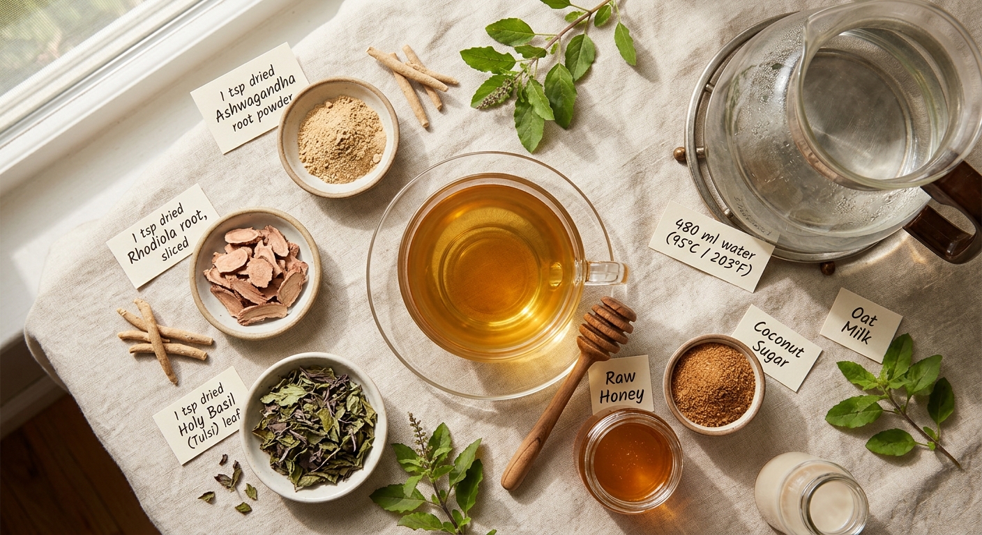 Adaptogen Blend Tea: The Ancient Stress-Relief Formula Backed by Modern Science