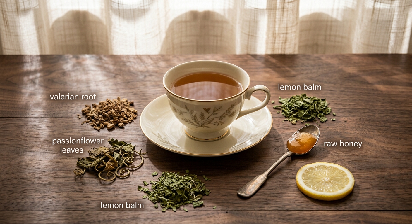 Insomnia Relief Herbal Tea: A Calming Blend to Help You Fall Asleep Naturally