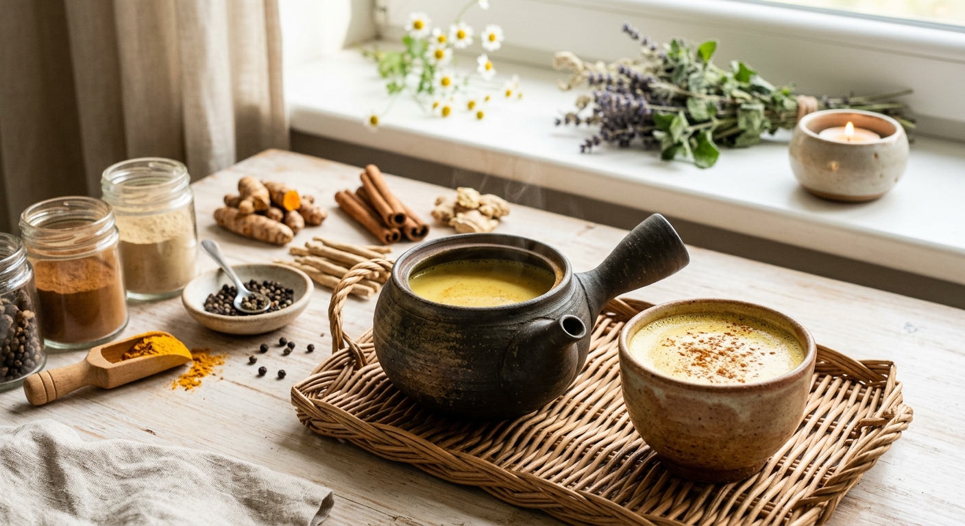 Moon Milk Turmeric Tea: The Ancient Golden Drink for Deep, Restful Sleep