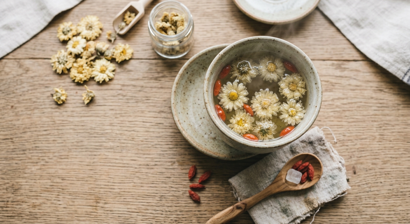 Chrysanthemum Tea: The Ancient Floral Remedy for Calm, Clarity, and Cooling