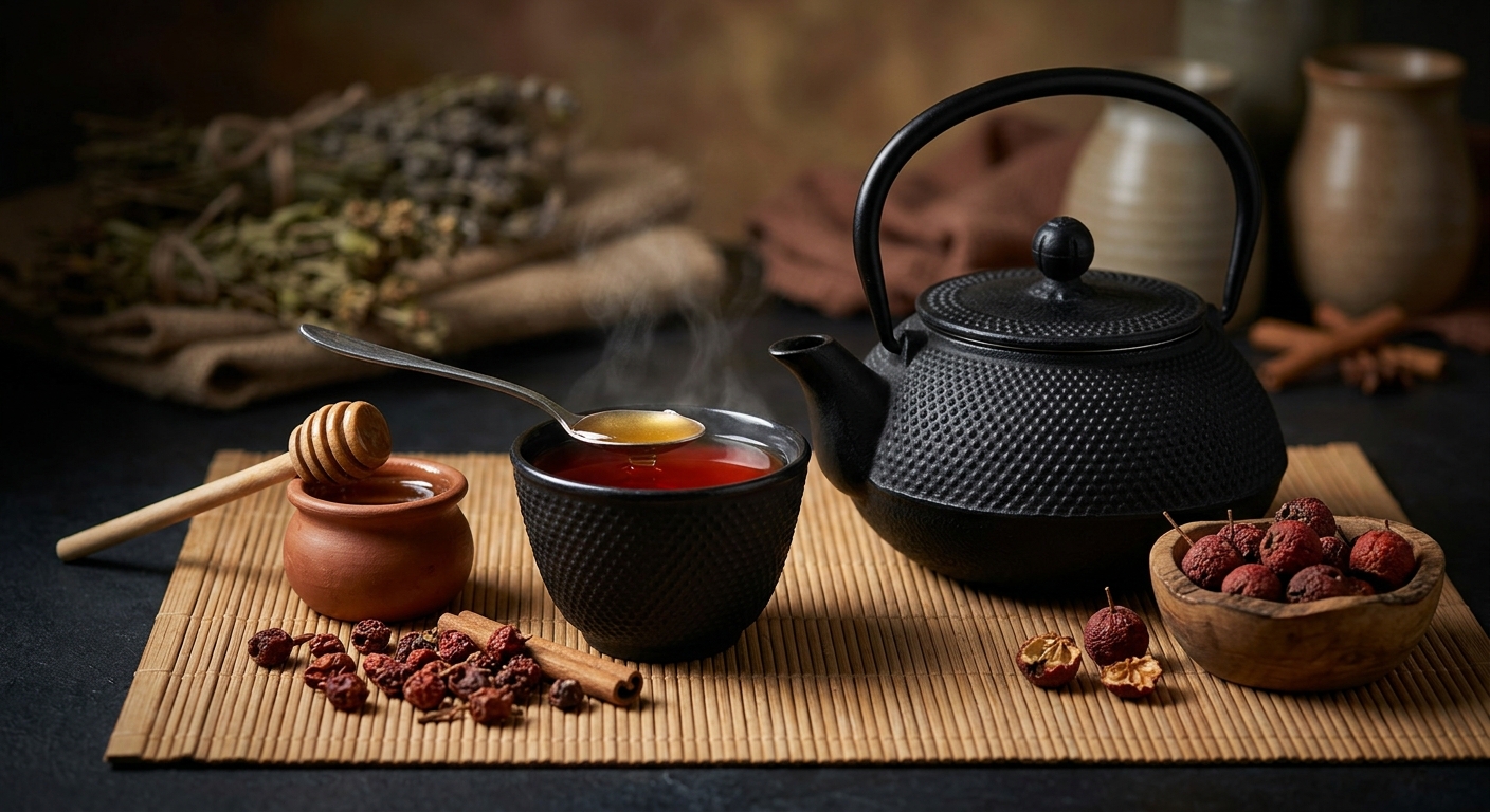 Hawthorn Berry Tea: The Ancient Heart Tonic for Stress and Calm