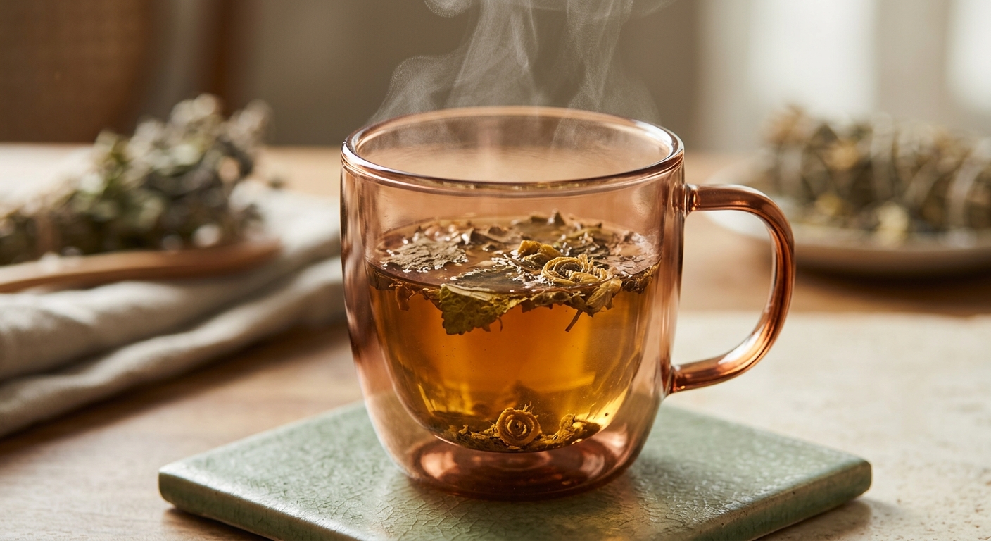 Mindfulness Herbal Tea Blend: A Calming Ritual for Stress and Anxiety Relief