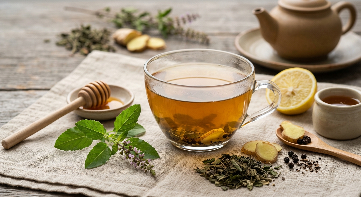 Tulsi Immune Tea: The Sacred Herb That Strengthens Your Body's Defenses