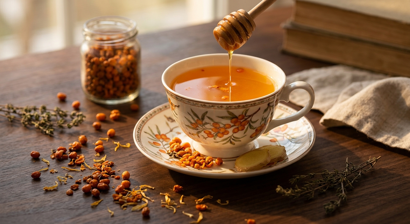 Sea Buckthorn Tea: The Ancient Immunity Berry That Packs More Vitamin C Than an Orange