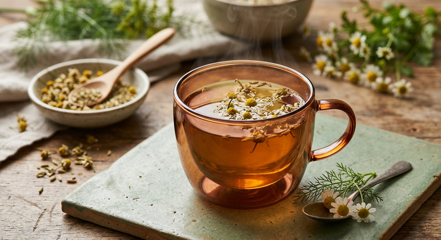 Chamomile and Fennel Blend Tea: The Ancient Digestive Duo That Soothes From the Inside Out