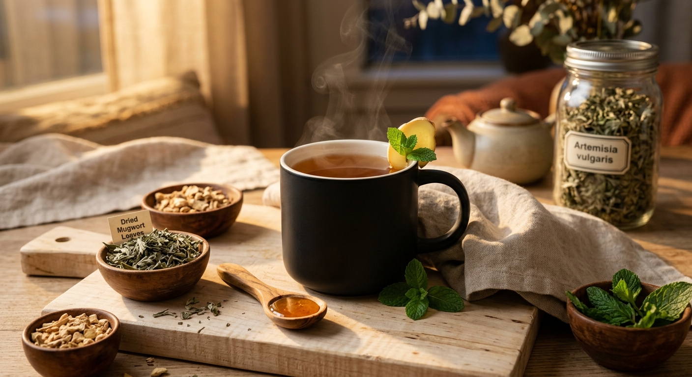 Mugwort Tea: The Ancient Dream Herb for Deep Sleep and Relaxation