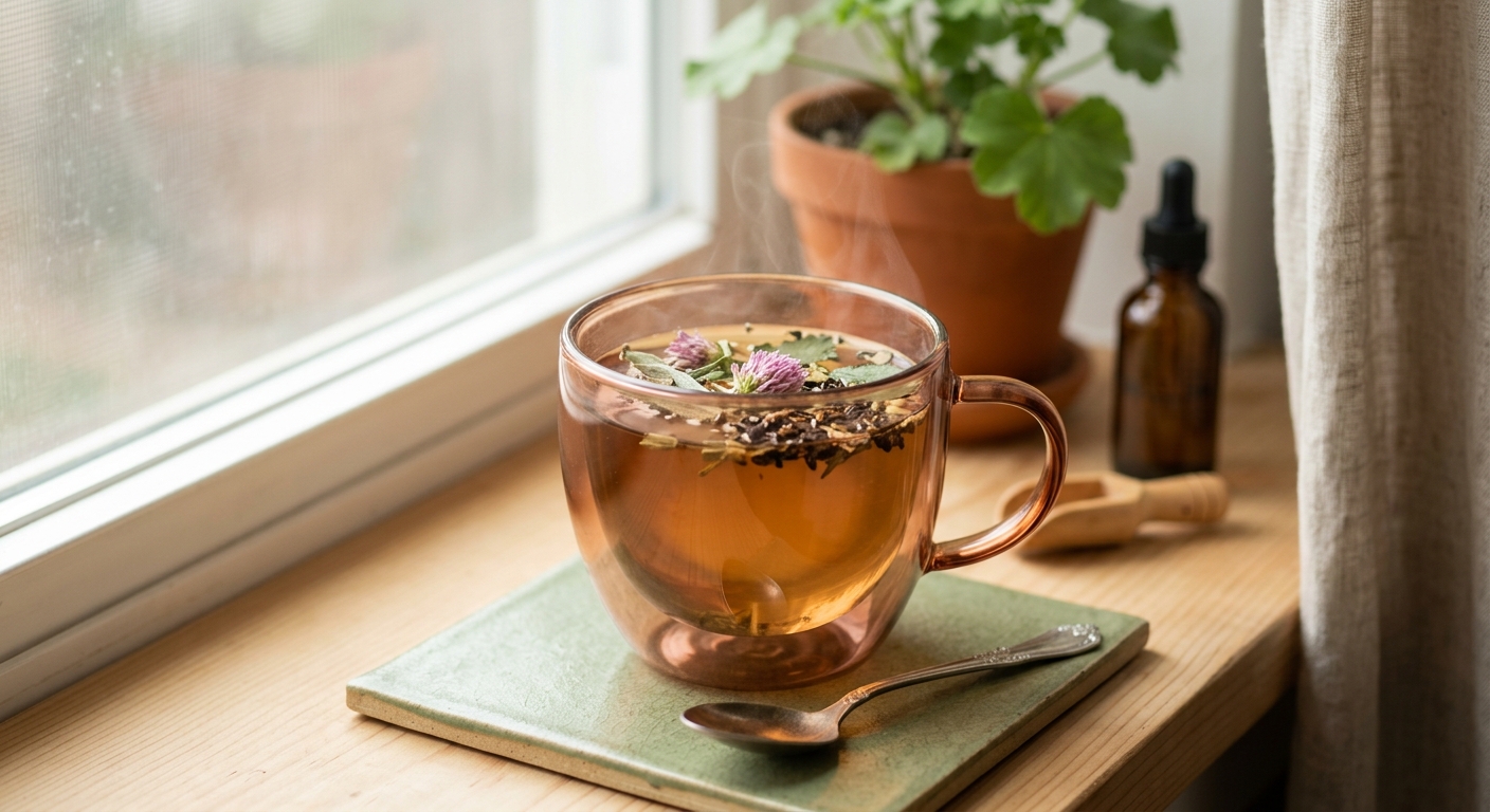 Menopause Night Sweats Tea: A Cooling Herbal Blend for Restful Nights