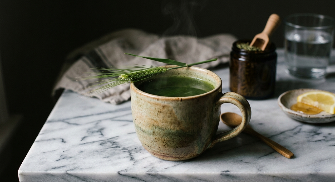 Barley Grass Tea: The Ancient Green Elixir for Sustained Energy and Mental Clarity