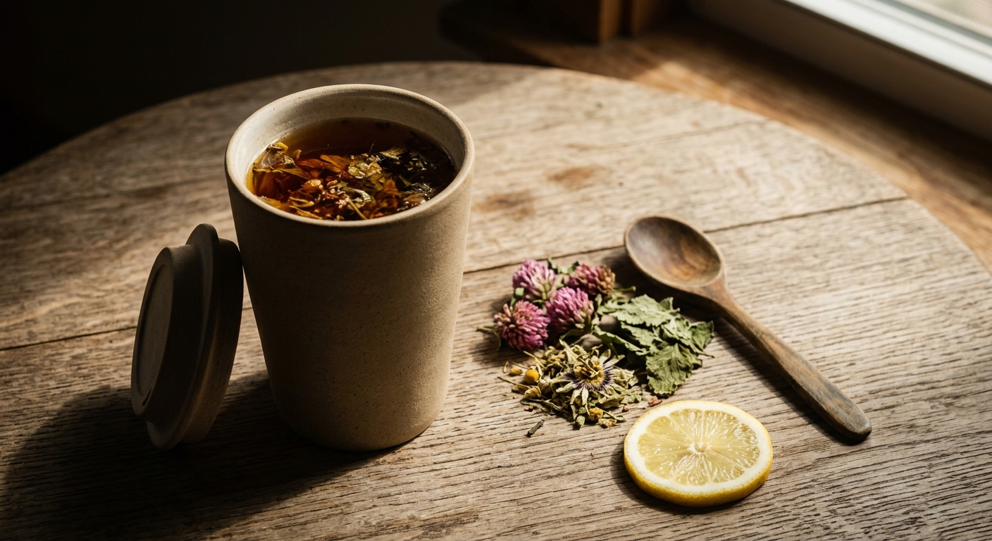Menopause Mood Tea: A Calming Herbal Blend for Hormonal Balance and Emotional Wellbeing