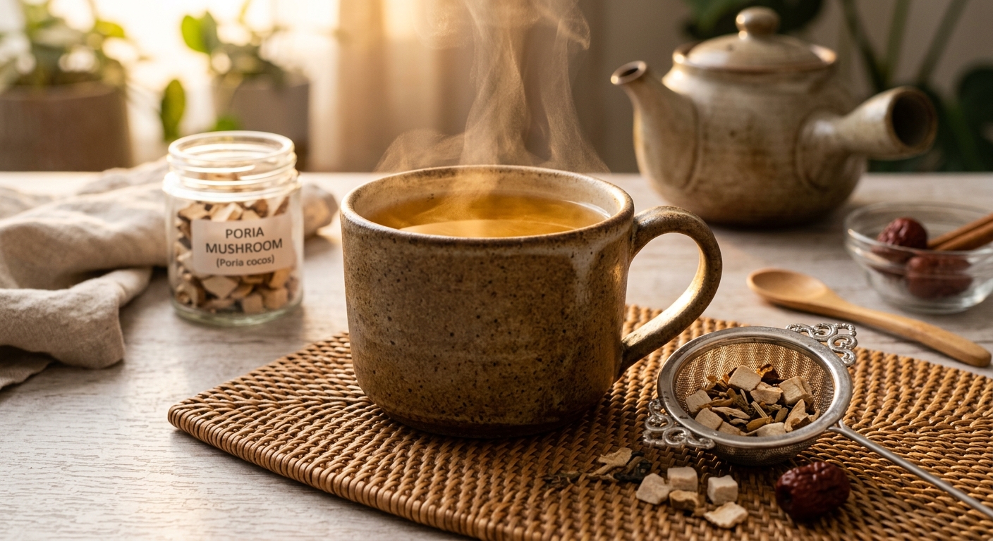 Poria Mushroom Tea: The Ancient Tonic for Deep Sleep and Calm