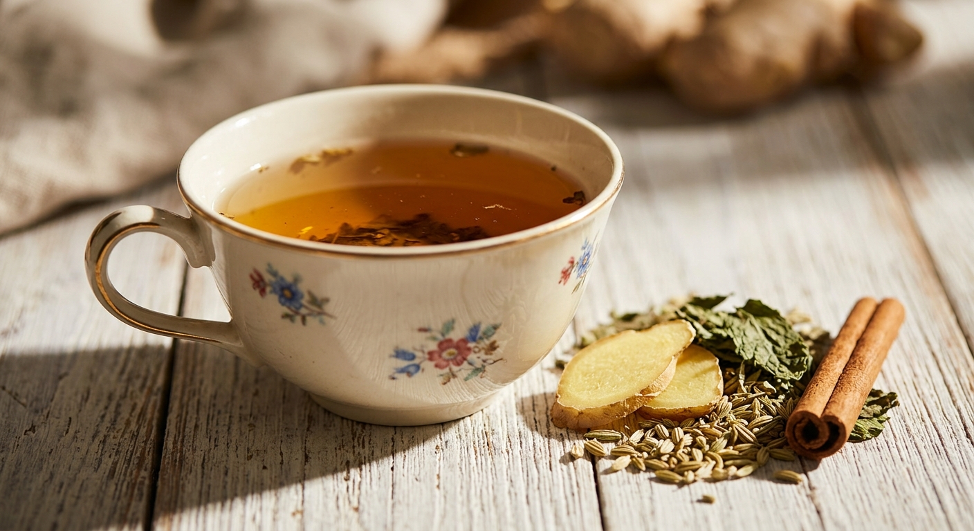 Travel Digestion Tea: A Soothing Blend to Calm Your Gut on the Go