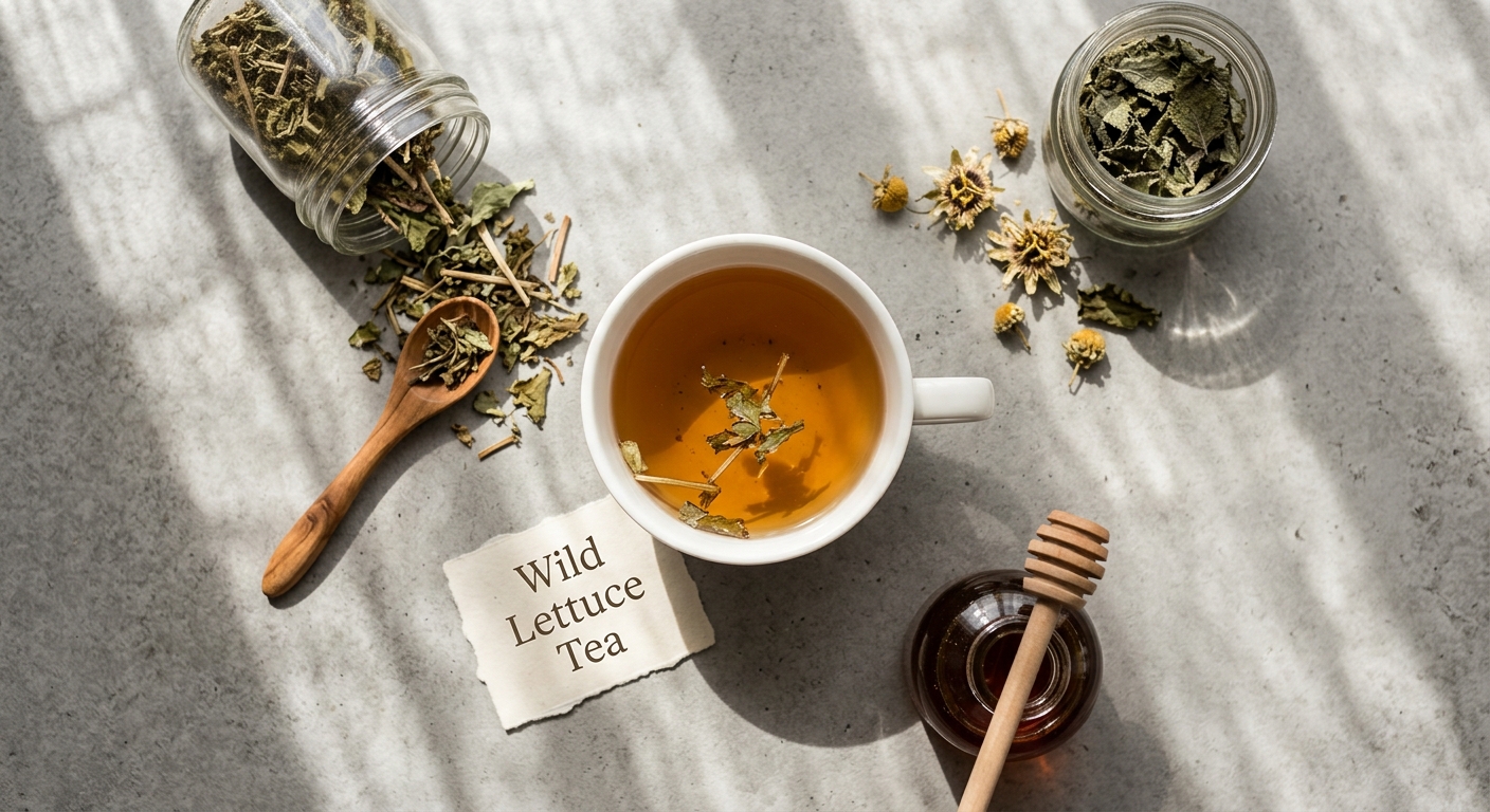 Wild Lettuce Tea: The Ancient Herbal Sedative for Deep, Natural Sleep