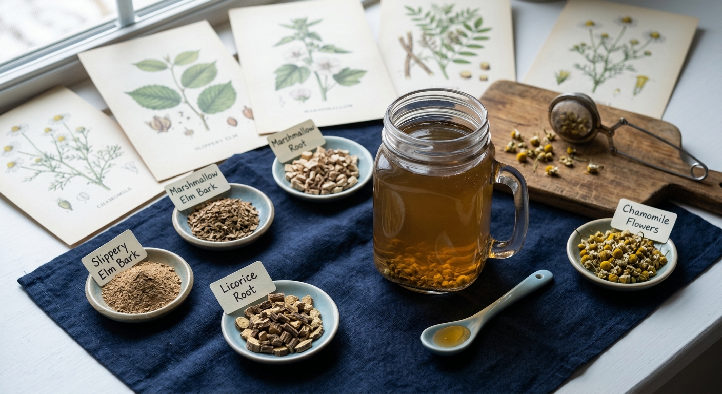 Leaky Gut Herbal Tea: A Gut-Healing Blend to Soothe and Restore Your Intestinal Lining