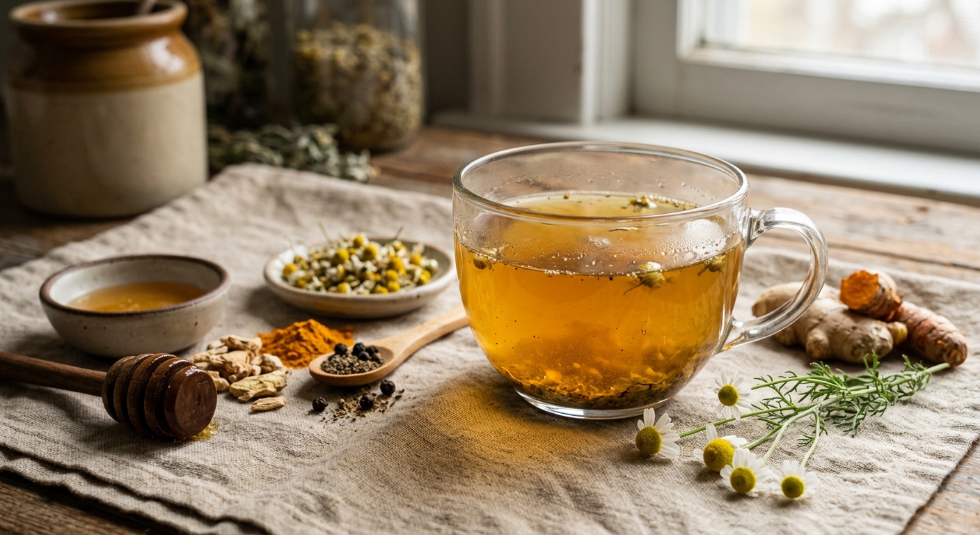 Herbal Tea for Endometriosis: A Soothing Blend to Ease Pain and Inflammation